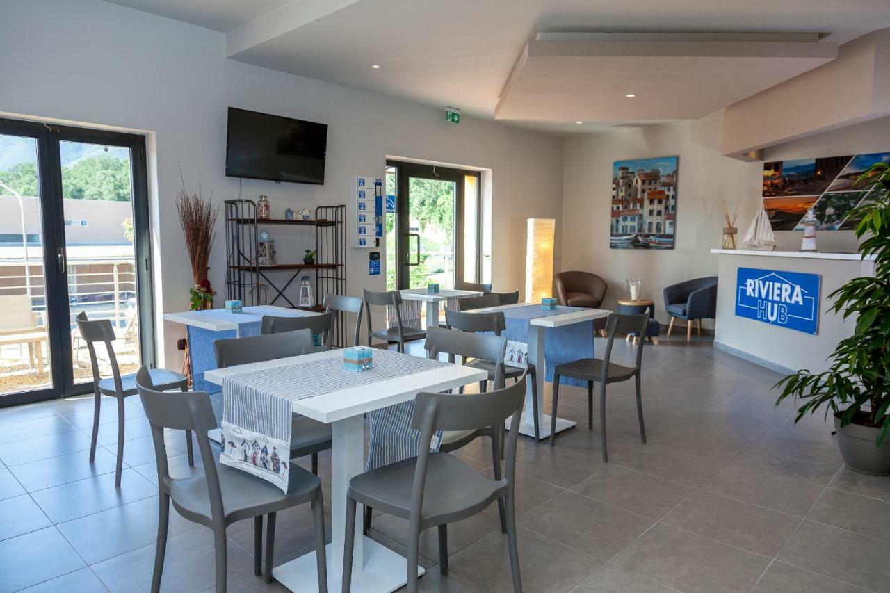 Riviera Hub Hotel Cisano sul Neva ภายนอก รูปภาพ